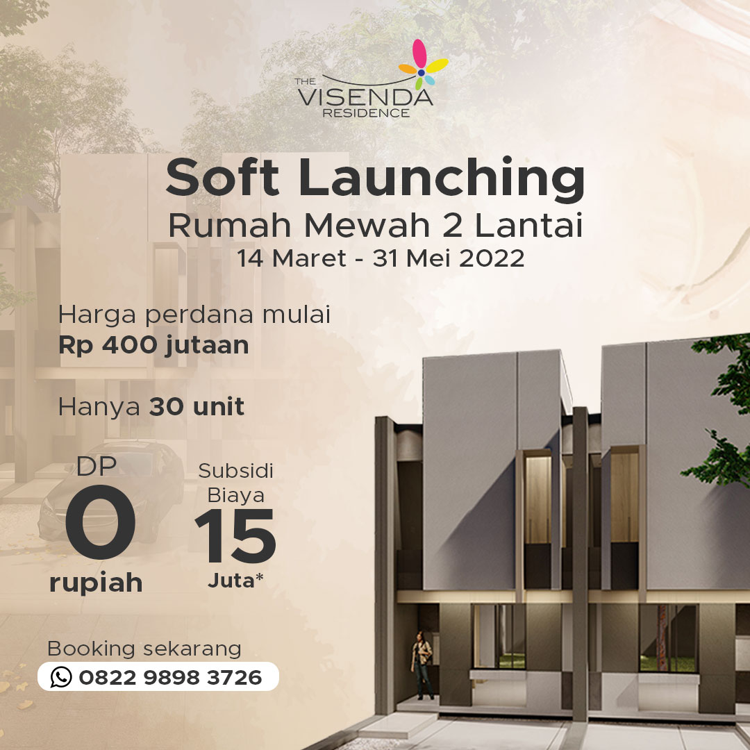 promo launching rumah mewah serang
