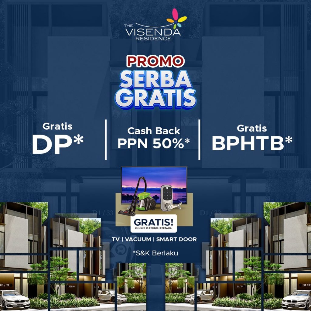 beli rumah serang pakai promo serba gratis